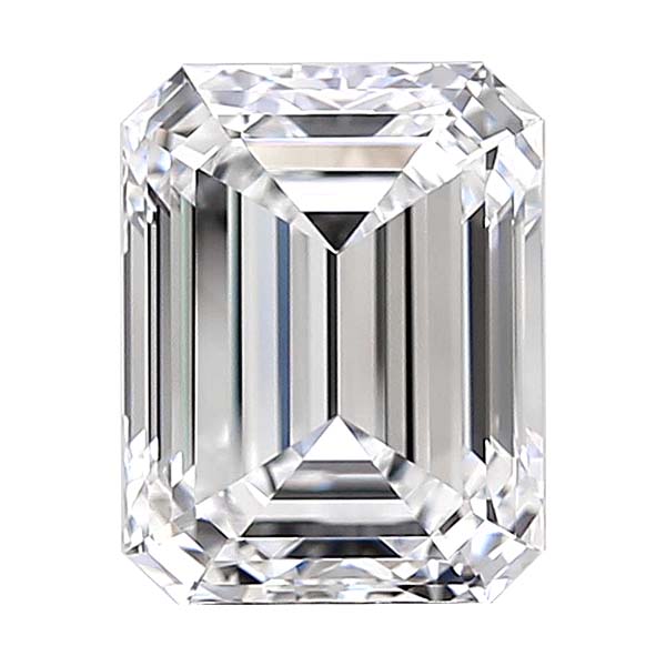 祖母綠形 3.83ct E/IF