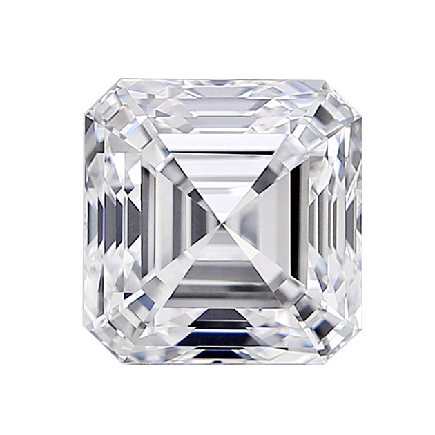 方形祖母綠形 3.00ct D/FL