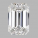 祖母綠形 5.02ct E/FL